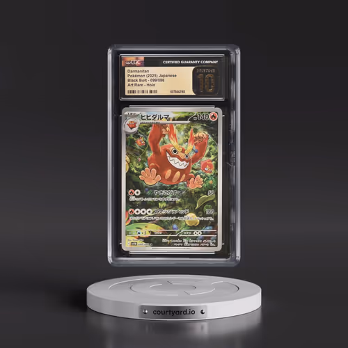2025 Black Bolt - sv11B #099/086 Darmanitan - Art Rare Holo (CGC 10 PRISTINE)
