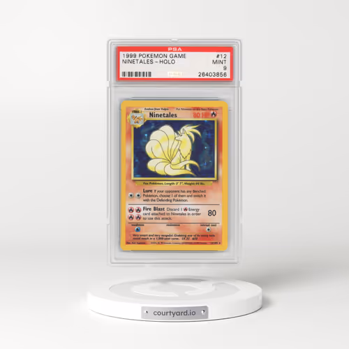 1999 Base Set #12 Ninetales - Holo (PSA 9 MINT)