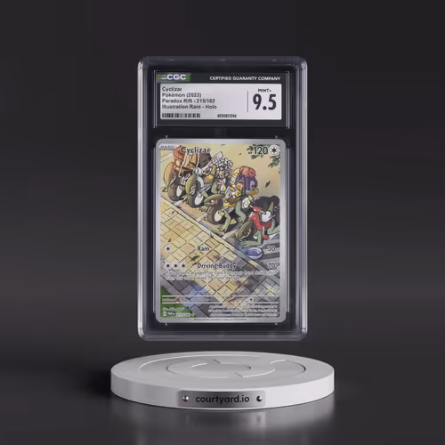 2023 Pokémon Par EN-Paradox Rift #215 Cyclizar - Illustration Rare (CGC 9.5 MINT+)