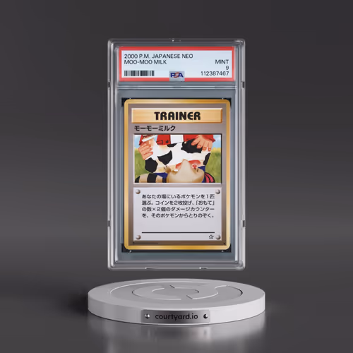 2000 Pokémon Neo Moo-Moo Milk (PSA 9 MINT)