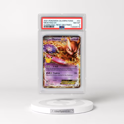 2021 Pokémon Celebrations Classic Collection #54 Mewtwo EX - Holo (PSA 8 NM-MT)