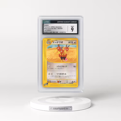 2002 Wind from the Sea #062/087 Dodrio - 1st Edition (CGC 9 MINT)