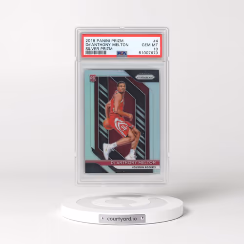 2018 Panini Prizm #4 DE'Anthony Melton - Silver Prizm (PSA 10 GEM MINT)