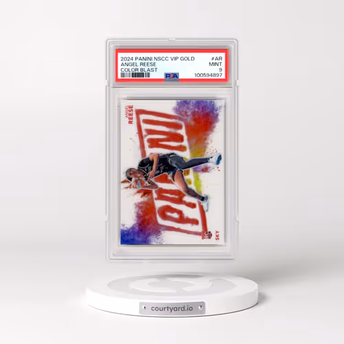2024 Panini National Sports Collectors Convention VIP Gold Color Blast #AR Angel Reese (PSA 9 MINT)