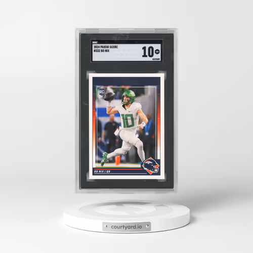 2024 Panini Score #332 Bo Nix (SGC 10 GEM MINT)