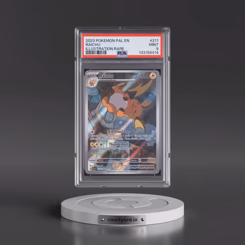 2023 Pokémon Pal EN-Paldea Evolved #211 Raichu - Illustration Rare (PSA 9 MINT)