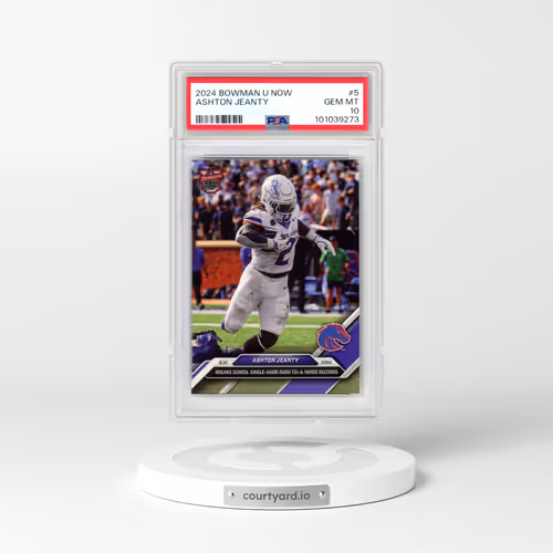 2024 Bowman U Now #5 Ashton Jeanty (PSA 10 GEM MINT)