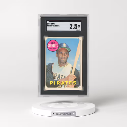 1969 Topps #50 Bob Clemente (SGC 2.5 GOOD+)
