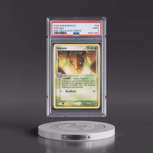 2004 Pokémon EX Fire Red & Leaf Green #36 Kakuna (PSA 9 MINT)
