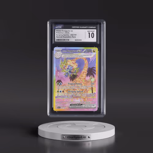 2024 Surging Sparks - SSP EN #242/191 Alolan Exeggutor ex - Special Illustration Rare (CGC 10 GEM MI
