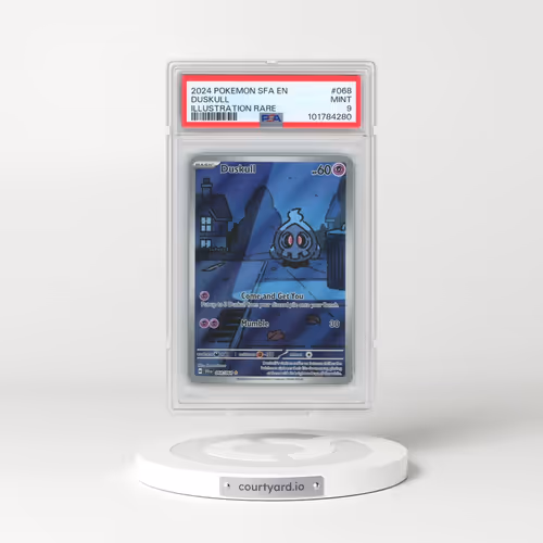 2024 Pokémon Sfa EN-Shrouded Fable #068 Duskull - Illustration Rare (PSA 9 MINT)