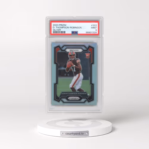 2023 Panini Prizm #322 Dorian Thompson-Robinson - Silver Prizm (PSA 9 MINT)