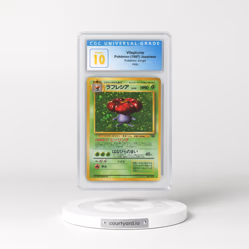 1997 Japanese Jungle Vileplume - Holo (CGC 10 PRISTINE)