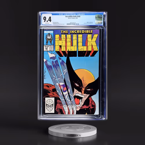 Incredible Hulk #340 CGC 9.4 White Pages (Marvel Comics, 2/88)
