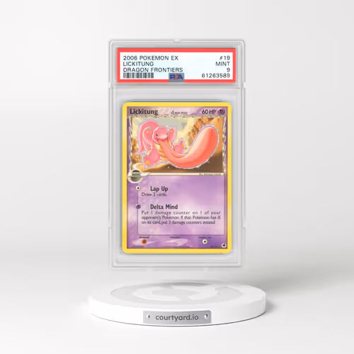 2006 EX Dragon Frontiers #19 Lickitung (PSA 9 MINT)
