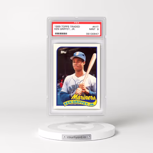 1989 Topps Traded #41T Ken Griffey Jr (PSA 9 MINT)