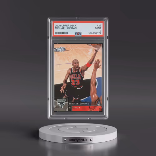 2009 Upper Deck #23 Michael Jordan (PSA 9 MINT)
