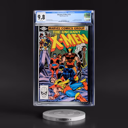 Uncanny X-Men #155 CGC 9.8 White Pages (Marvel Comics, 3/82)