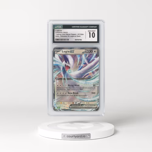 2023 Trading Card Game Classic - CLV, CLC, CLB #017/034 Lugia ex - Holo Venusaur & Lugia ex Deck - CLV (CGC 10 GEM MINT)