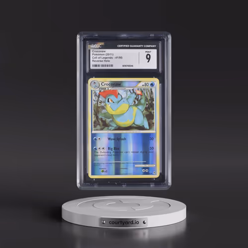 2011 Call of Legends #41/95 Croconaw - Reverse Holo (CGC 9 MINT)