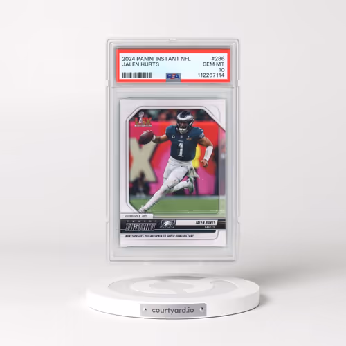 2024 Panini Instant NFL #286 Jalen Hurts (PSA 10 GEM MINT)
