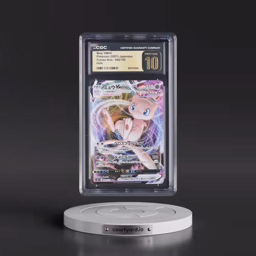 2021 Fusion Arts #040/100 Mew VMAX - Holo (CGC 10 PRISTINE)
