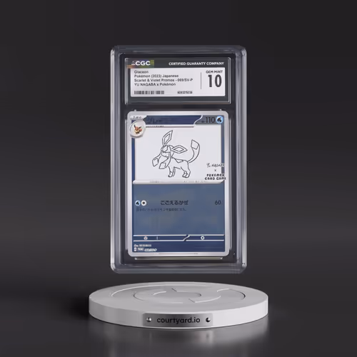 2022 Scarlet & Violet Promos #069/SV-P Glaceon - Reverse Holo YU NAGABA x Pokémon () (CGC 10 GEM MIN