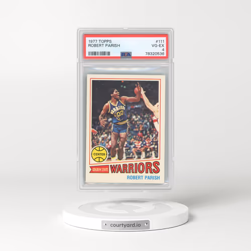 1977 Topps #111 Robert Parish (PSA 4 VG-EX)