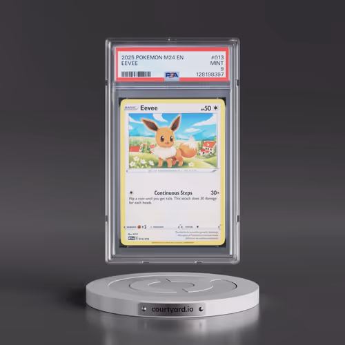 2025 Pokémon M24 EN-Mcdonald's Collection #013 Eevee (PSA 9 MINT)