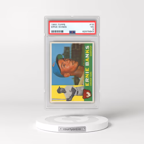 1960 Topps #10 Ernie Banks (PSA 3 VG)