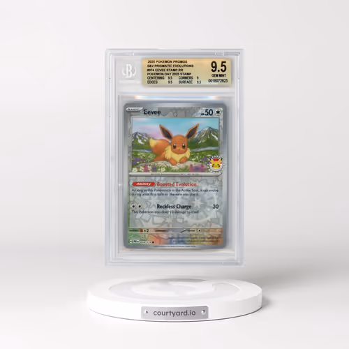 2025 Prismatic Evolutions - PRE EN #074 Eevee (BGS 9.5 GEM MINT)