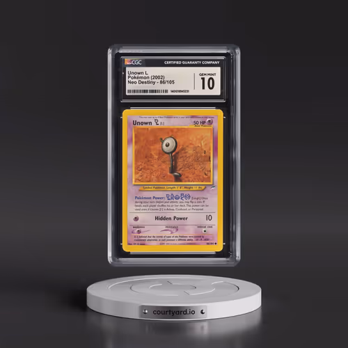 2002 Neo Destiny #86/105 Unown L (CGC 10 GEM MINT)