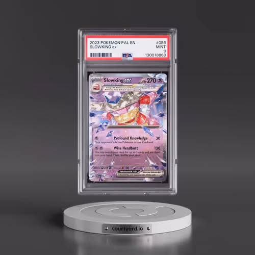 2023 Pokémon Pal EN-Paldea Evolved #086 Slowking EX - Holo (PSA 9 MINT)