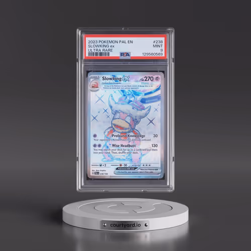 2023 Pokémon Pal EN-Paldea Evolved #238 Slowking EX - Holo Ultra Rare (PSA 9 MINT)