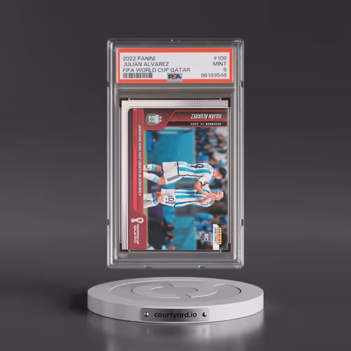 2022 Panini Instant FIFA World Cup Qatar #109 Julian Alvarez (PSA 9 MINT)