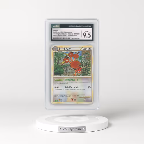 2023 Trading Card Game Classic - CLF, CLL, CLK #014/032 Dodrio - Venusaur & Lugia ex Deck - CLF Holo (CGC 9.5 MINT+)