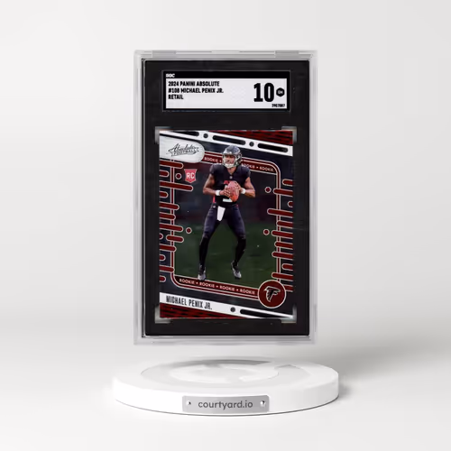2024 Panini Absolute #108 Michael Penix Jr. - Retail (SGC 10 GEM MINT)