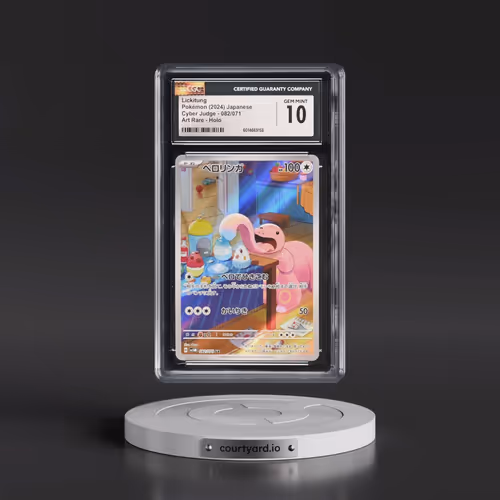 2024 Pokémon Sv5m-Cyber Judge #082 Lickitung - Art Rare (CGC 10 GEM MINT)