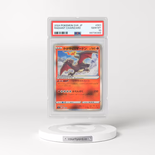 2024 Pokémon Svk-Stellar Miracle Deck Build Box #001 Radiant Charizard - Holo (PSA 10 GEM MINT)