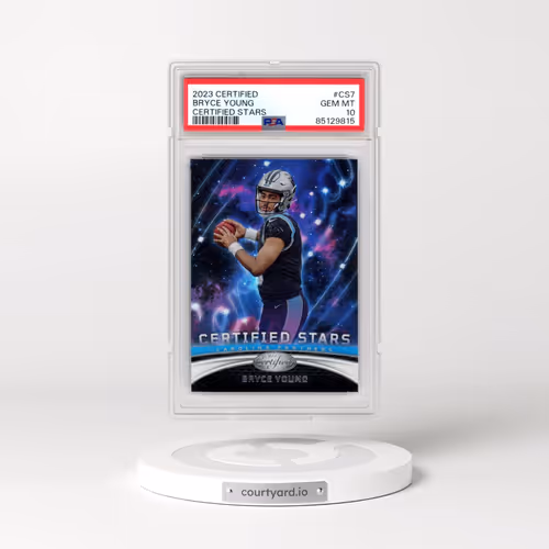 2023 Panini Certified Certified Stars #CS7 Bryce Young (PSA 10 GEM MINT)