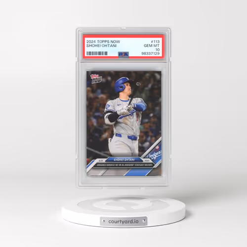 2024 Topps Now #113 Shohei Ohtani (PSA 10 GEM MINT)