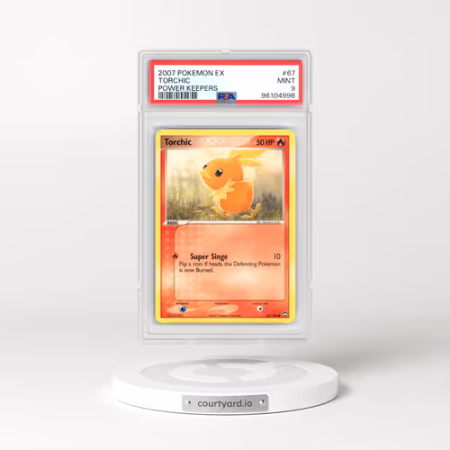 2007 Pokémon EX Power Keepers #67 Torchic (PSA 9 MINT)