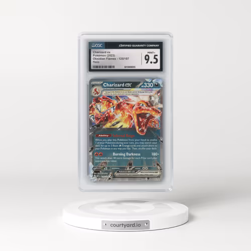 2023 Obsidian Flames - OBF EN #125/197 Charizard ex (CGC 9.5 MINT+)