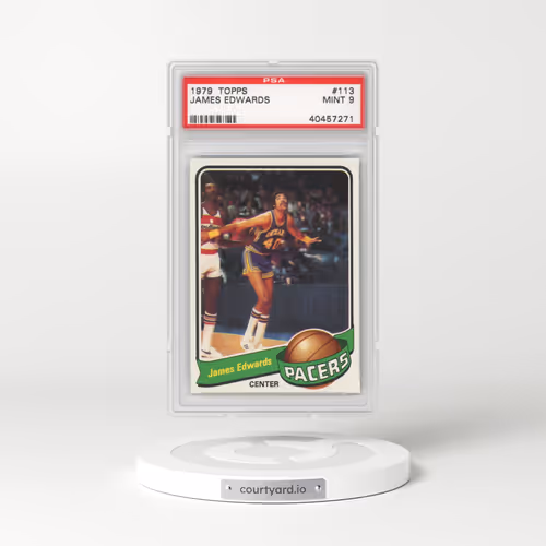 1979 Topps #113 James Edwards (PSA 9 MINT)
