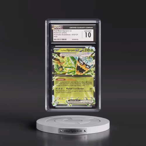 2024 Prismatic Evolutions - PRE EN #012/131 Teal Mask Ogerpon ex - Holo (CGC 10 GEM MINT)