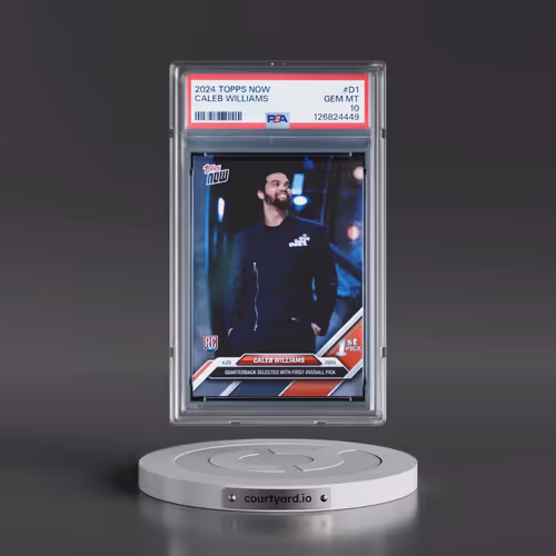 2024 Topps Now #D1 Caleb Williams (PSA 10 GEM MINT)
