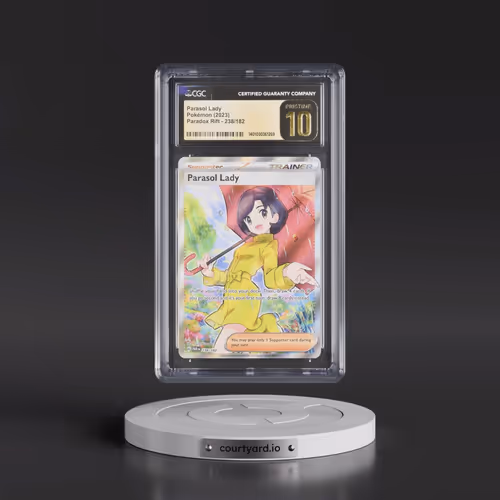 2023 Paradox Rift - PAR EN #238/182 Parasol Lady - Ultra Rare Holo (CGC 10 PRISTINE)