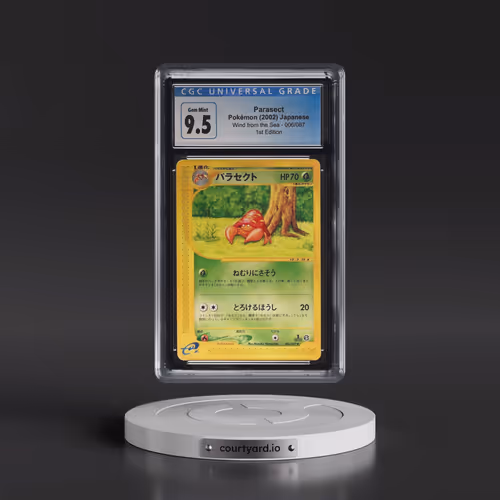 2002 Wind from the Sea #006/087 Parasect - 1st Edition (CGC 10 GEM MINT)