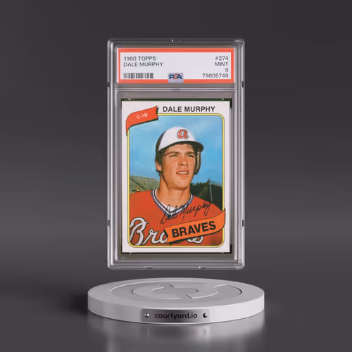 1980 Topps #274 Dale Murphy (PSA 9 MINT)