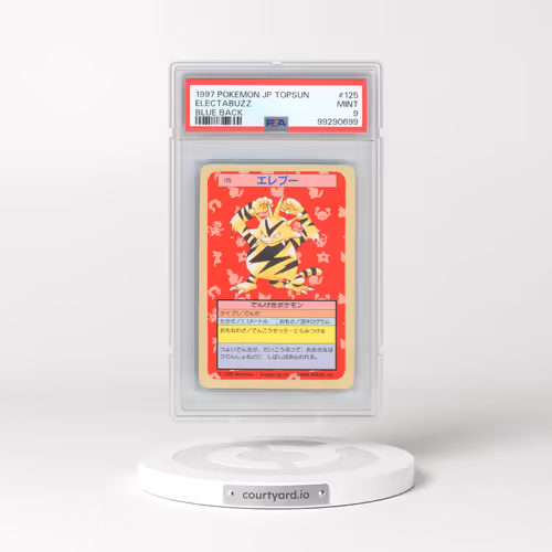 1997 Pokémon Topsun #125 Electabuzz - Blue Back (PSA 9 MINT)